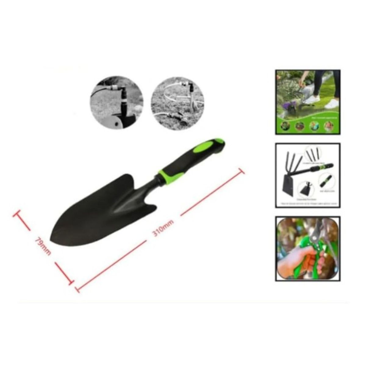 GENERICO - Pala De Jardineria Espatula 310mm