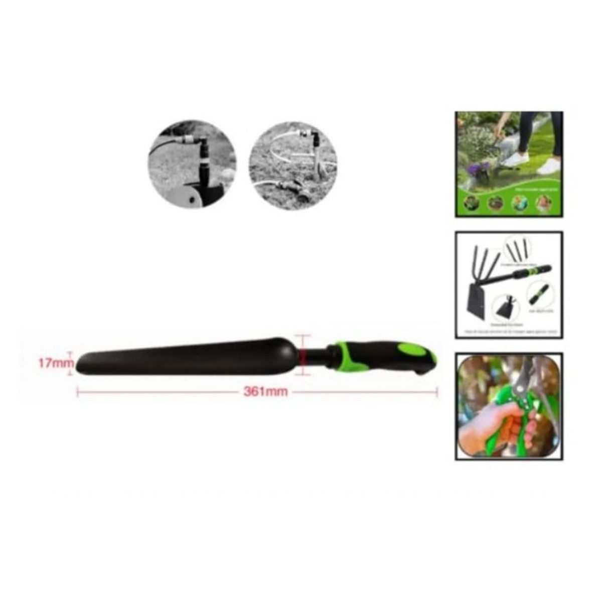 GENERICO - Pala De Jardineria Acero Inoxidable 361mm