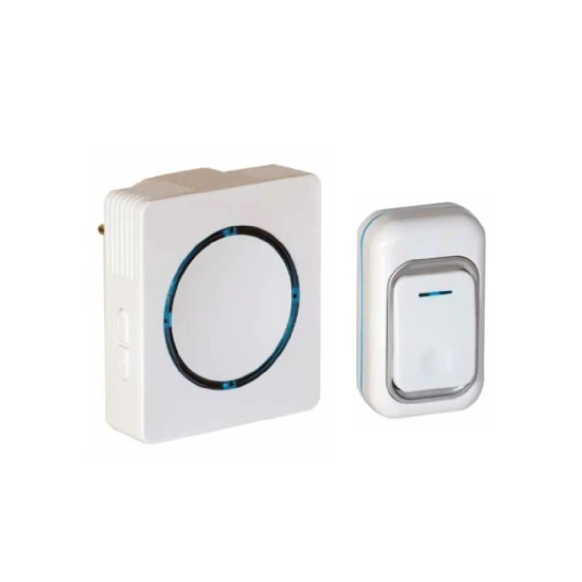 FUJITEL - Timbre Inalámbrico 70m Fujitel 48 Melodias Waterproof Blanco