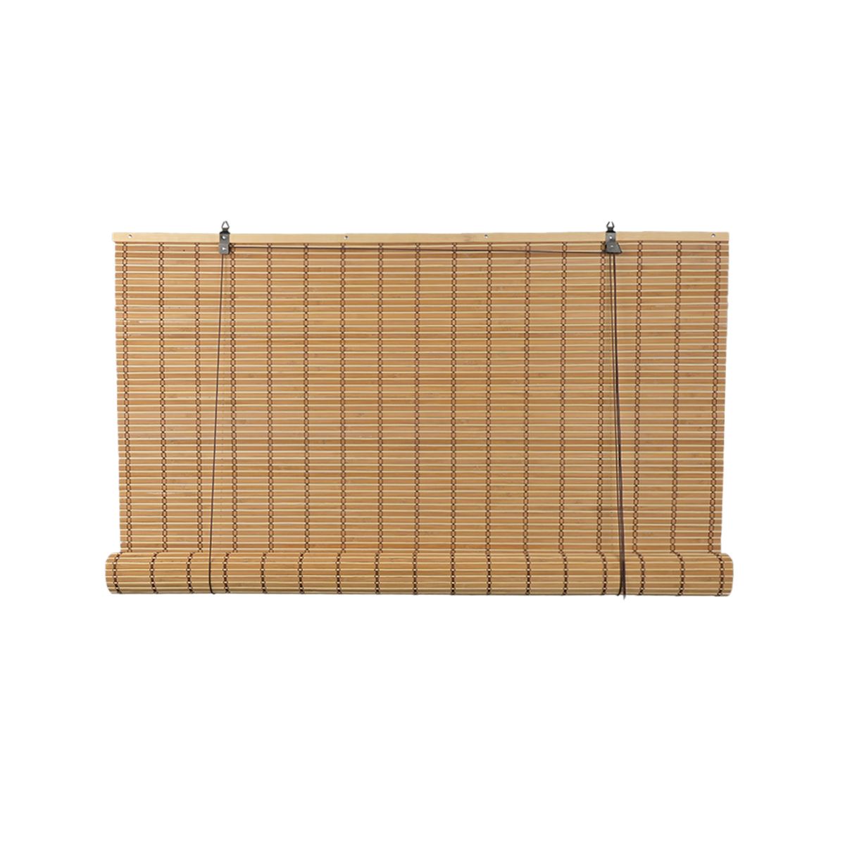 GUIZA - Cortina Roller Bambu Persiana Enrollable 180 X 200 Cafe Claro Guiza