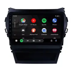 GENERICO - Radio Carplay Hyundai Santa Fe 2013-2016 de 9 Pulgadas 4gb+64gb