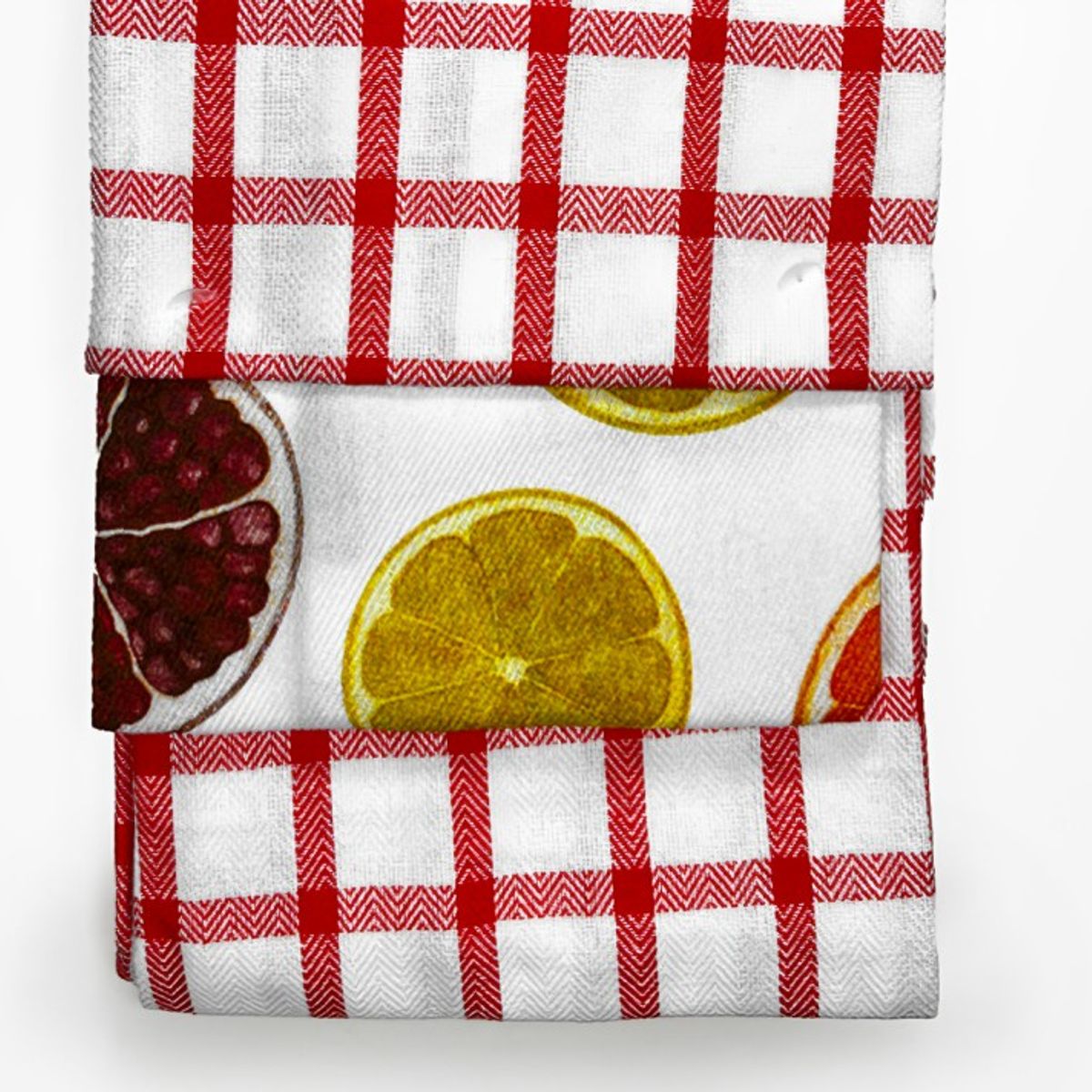 DORAL - Set 3 Paños de Cocina Happy Cook  Rojo