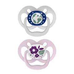 DR BROWN'S - Pack 2 Chupetes Advantage Noche Dr Brown´s 6-18meses Purpura
