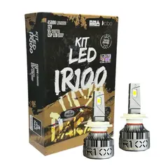 GENERICO - Kit Ampolletas Turbo Led Canbus H7 45000lm Dakar Ir100