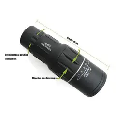 GENERICO - Mini Telescopio Monocular Visión Nocturna Impermeable 16x52