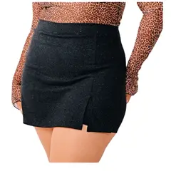 AAYO MODA - Falda Short Mujer Sofía con Brillo de Moda