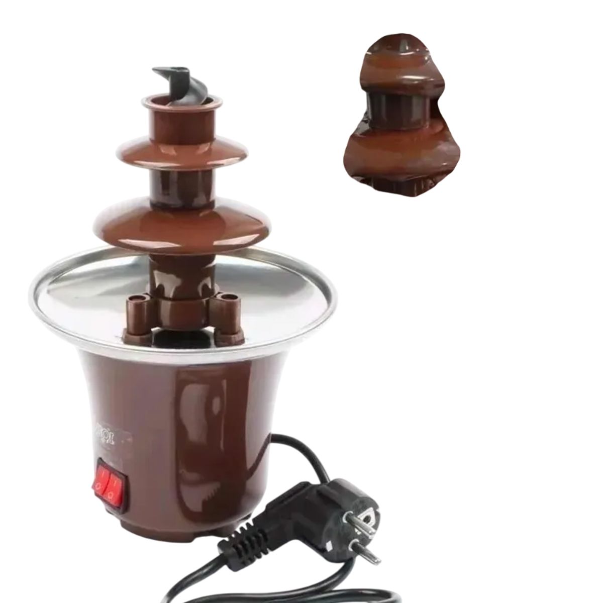 GENERICO - Cascada Fuente De Chocolate 3 Pisos Foundue Chocolate Fiesta