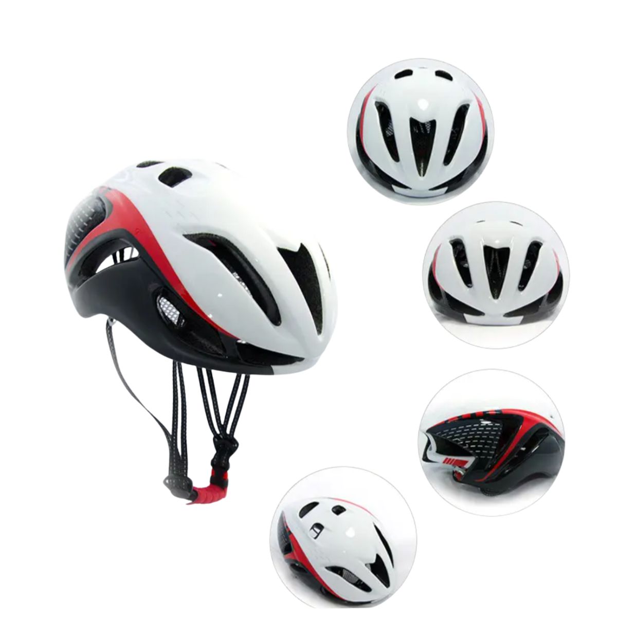 GENERICO - Casco Deportivo Mtb Bicicleta Con Ajuste Y Ventilación B