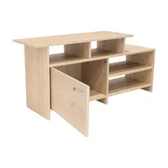 TUHOME - Rack TV 32 Lima 1 Puerta 544X119X352 Cm Rovere