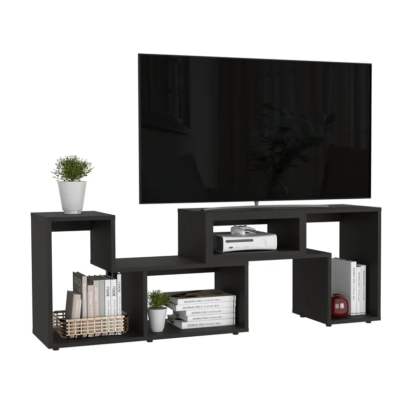 TUHOME - Rack TV 40 Extensible 120-160 Cm Beijing Wengue