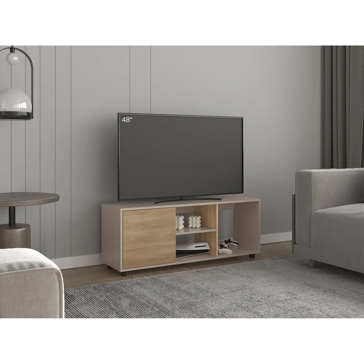 TUHOME - Rack TV 50 Adel 1203X349X467 Capri Y Fresno