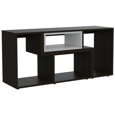 Imagen 2 del producto Rack TV 40 Extensible 120-160 Cm Wengue Y Blanco