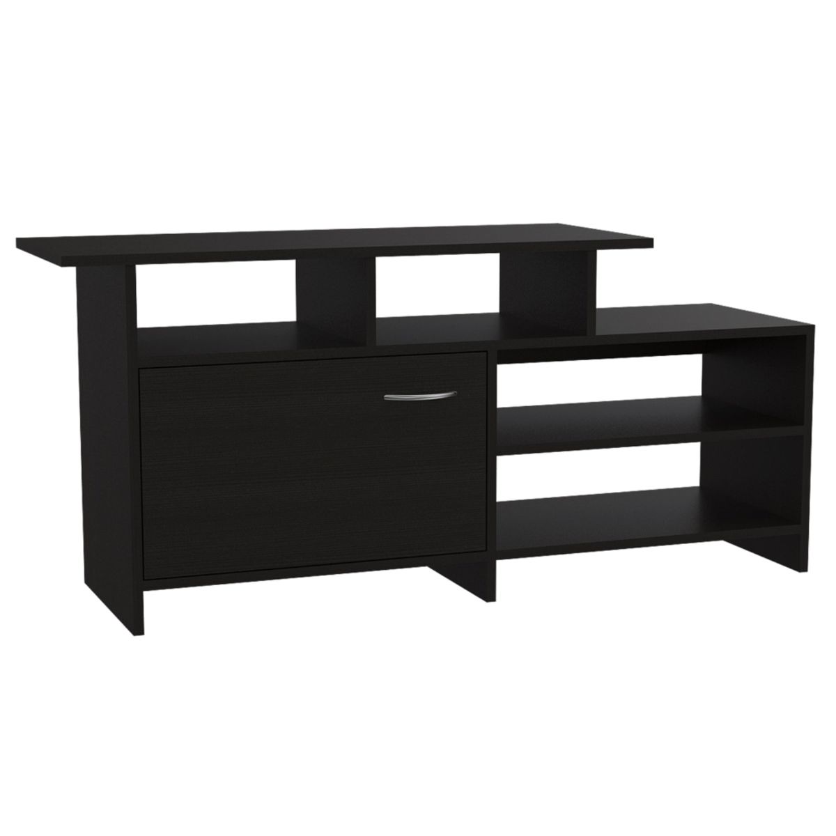 TUHOME - Rack TV 32 Lima 1 Puerta 544X119X352 Cm Wengue