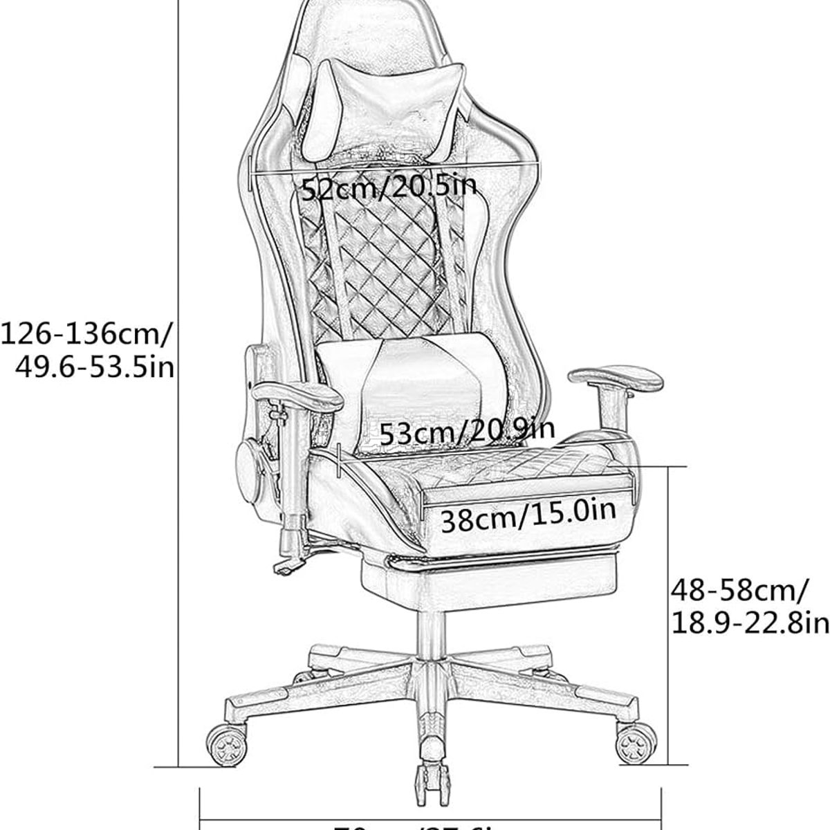 Funda para silla Gamer  protector silla, marca GENERICO - Foto Principal