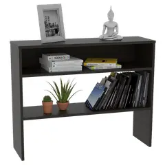 TUHOME - Arrimo Beijing 80x100x30 Cm Wengue Y Blanco