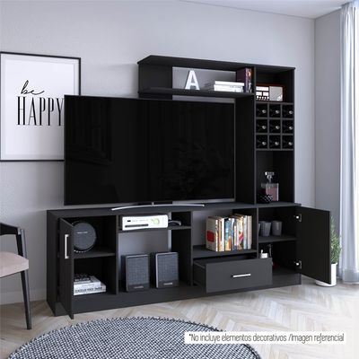 Imagen 2 del producto Mesa De Centro - Café Oscuro y Café Oscuro 45x80x70 cm