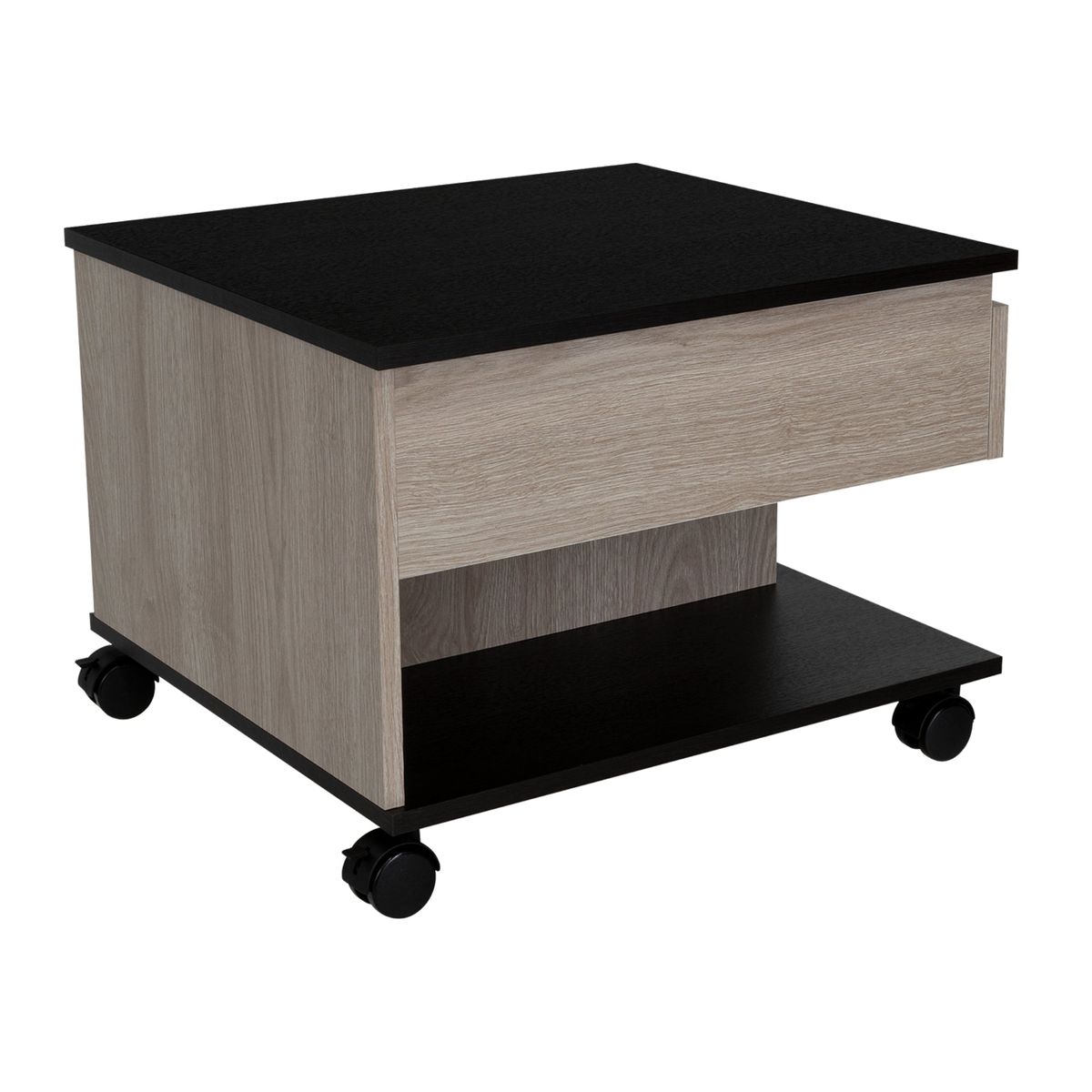 TUHOME - Mesa Funcional 5G Ceniza Y Wengue 433x80x545 Cm