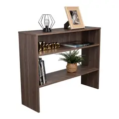 TUHOME - Arrimo Beijing 80x100x30 Cm Coñac Y Blanco