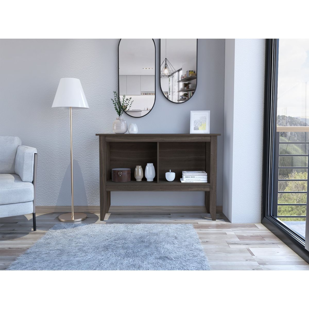 TUHOME - Arrimo Essentialcoñac 85x120x32 Cm