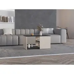TUHOME - Mesa Centro Adel 80x45x421 Cm Capri Y Wengue