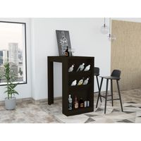 Mesa De Bar Syrah Wengue 105x58x91 Cm