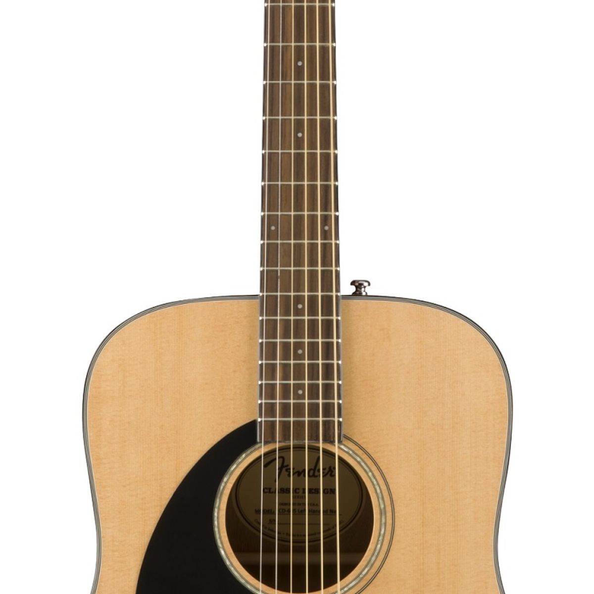 FENDER - Fender Guitarra Acústica CD-60S Dreadnought Zurdo