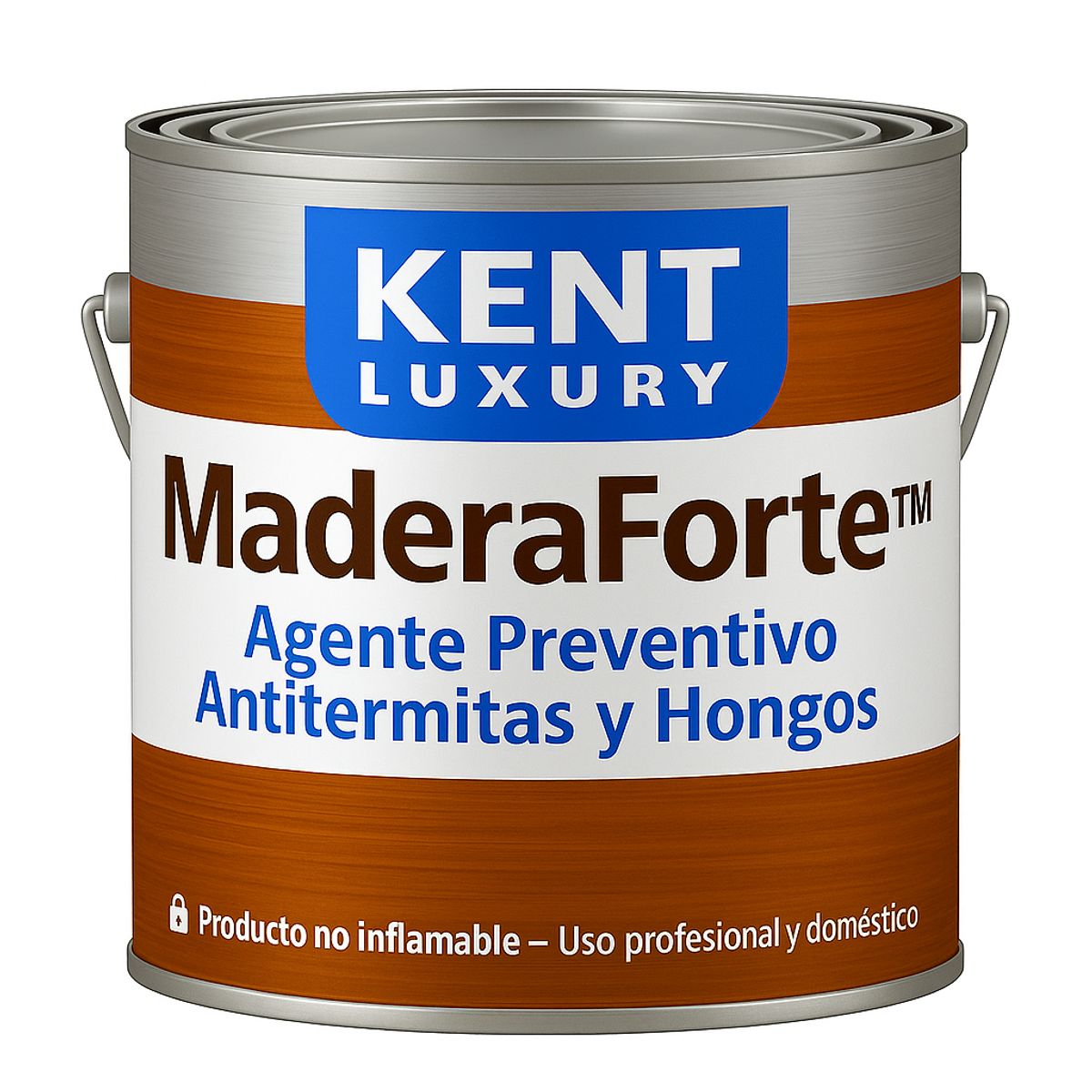 KENT - Galón MaderaForte™  Agente Preventivo Antitermitas y Hongos con Agente Mineral CuSafe™