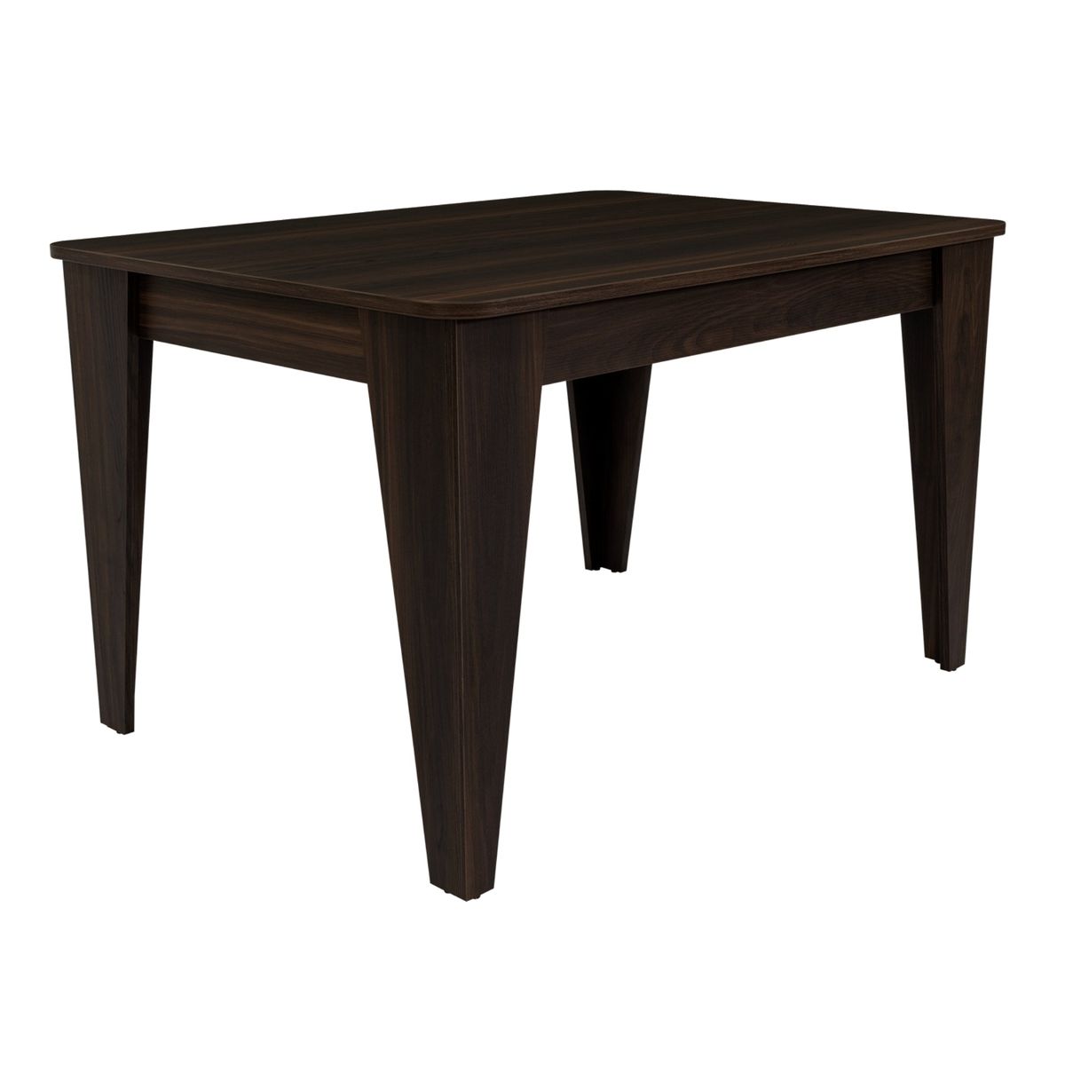 TUHOME - Mesa De Comedor Torino 74x120x88 Cm Café Oscuro