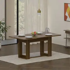 TUHOME - Mesa De Comedor Volterra 6 Puestos Caramelo