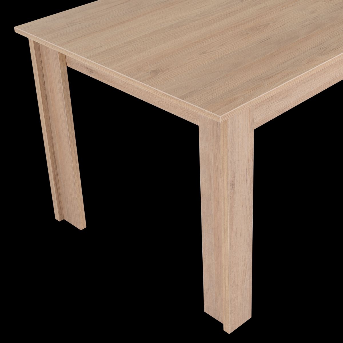 TUHOME - Mesa De Comedor - Café Claro y Café Claro 75.6x120x88 cm