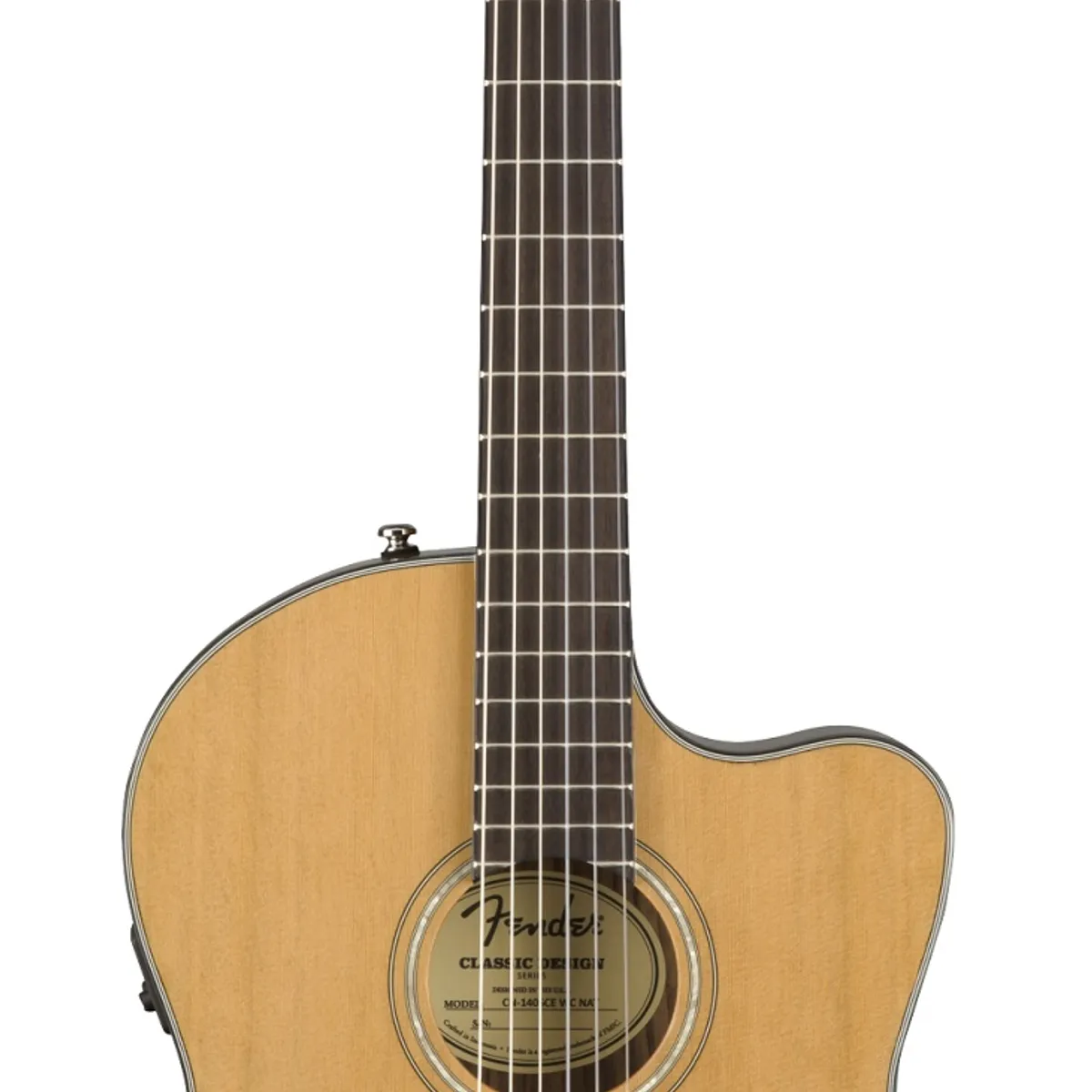 FENDER - Fender Guitarra Electroacústica CN-140SCE