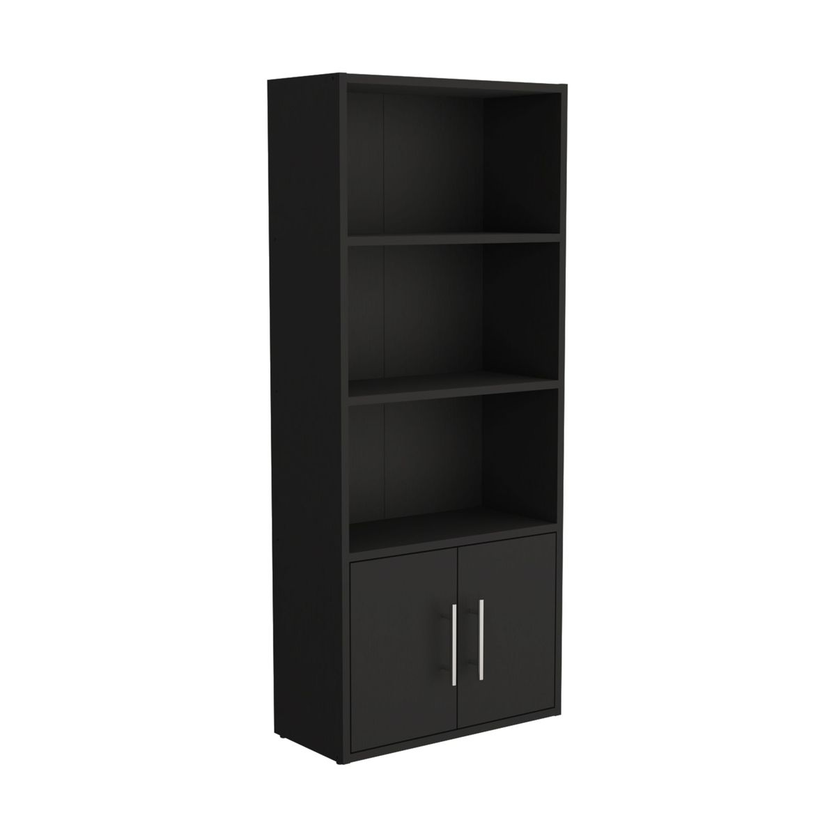 TUHOME - Biblioteca Eco Joy 2 Puertas 4 Niveles Wengue