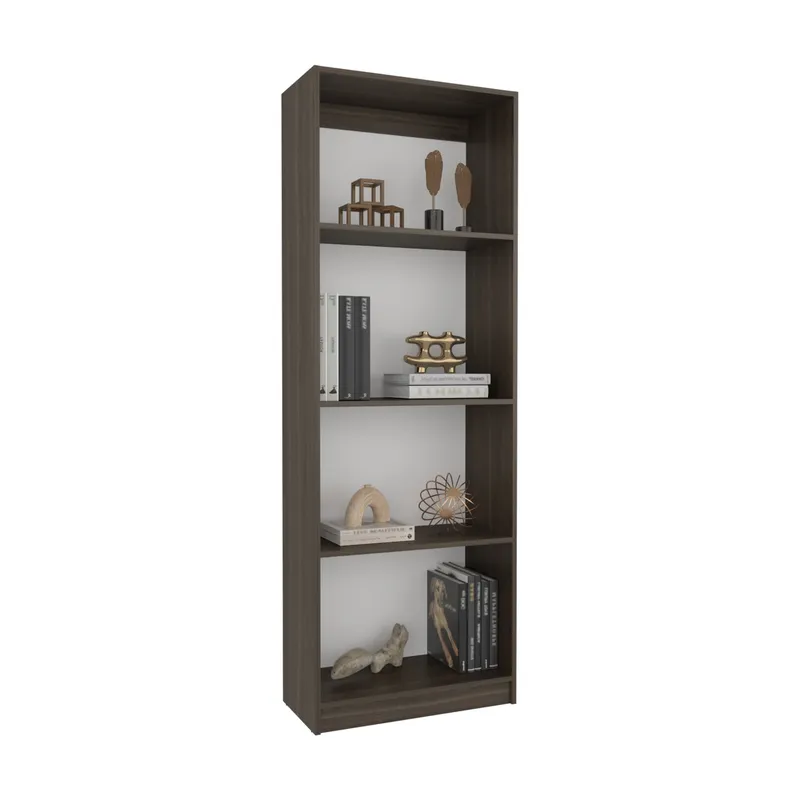 TUHOME - Estante Home-E 4 Niveles Milan Y Blanco