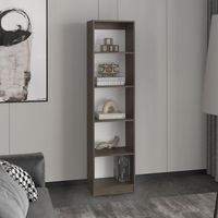 Estante Home-E M2 5 Niveles Milan Y Blanco