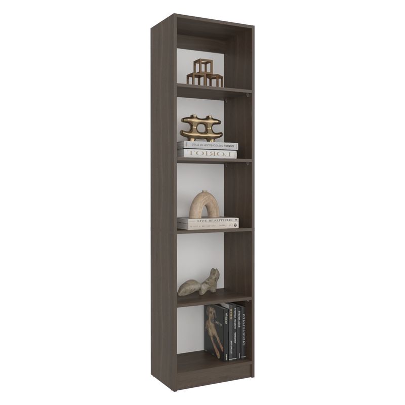 TUHOME - Estante Home-E M2 5 Niveles Milan Y Blanco