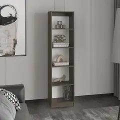 TUHOME - Estante Home-E M2 5 Niveles Milan Y Blanco