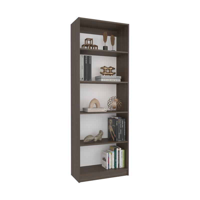 TUHOME - Estante Home-E M3 5 Niveles Milan Y Blanco