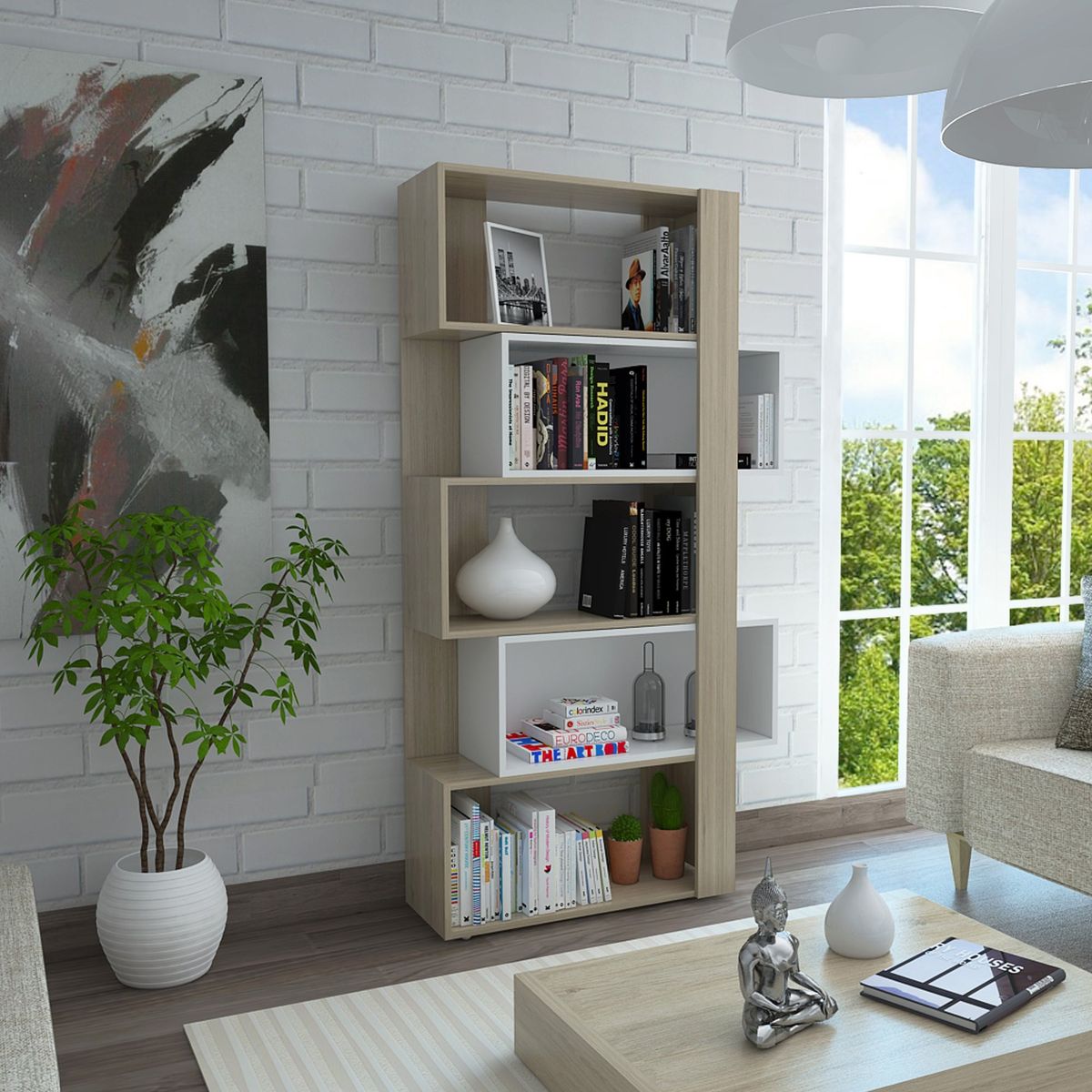 TUHOME - Biblioteca Marsella Gales Y Duna 3 Puertas