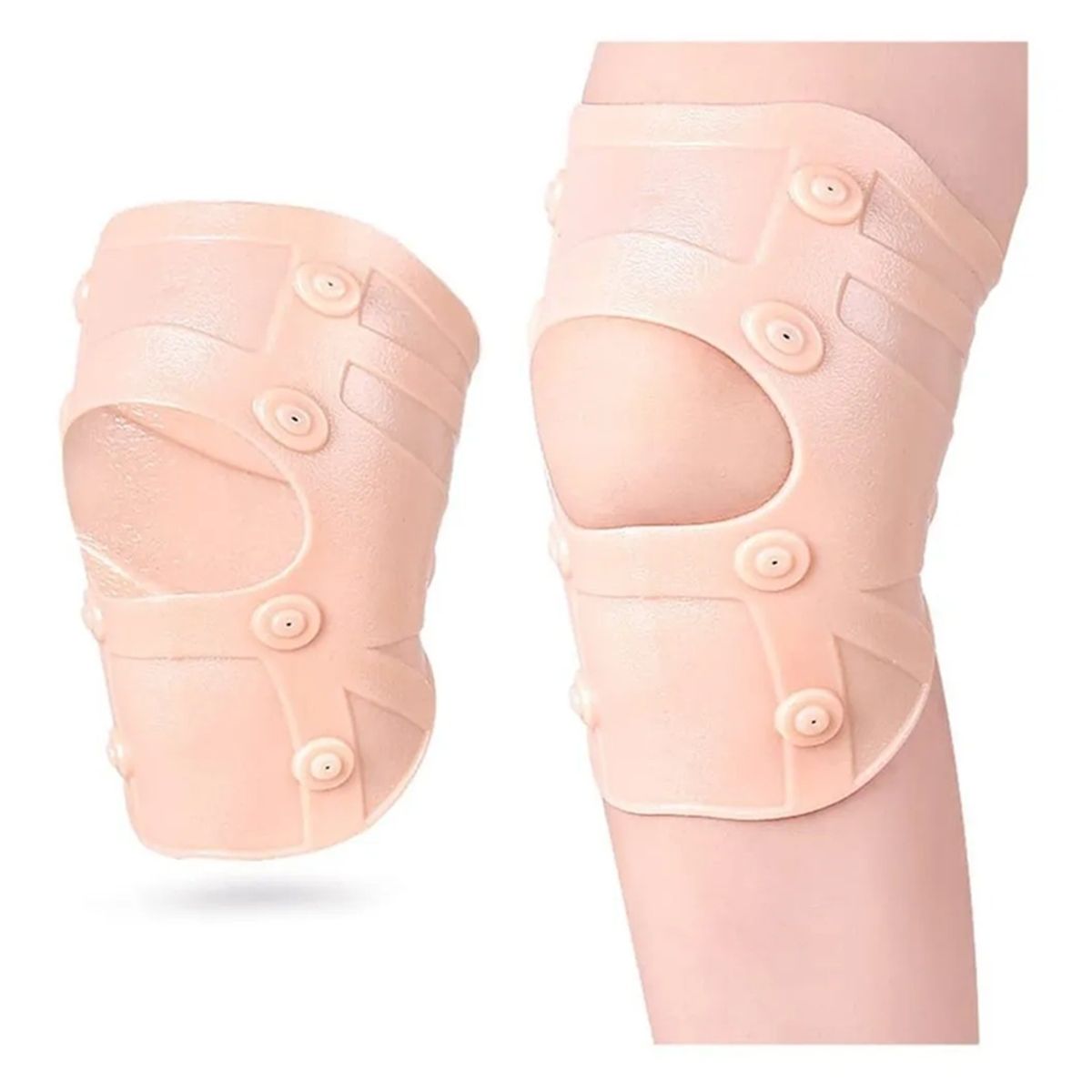 GENERICO - Rodillera De Silicona Magnetica Rodillera De Rehabilitacion