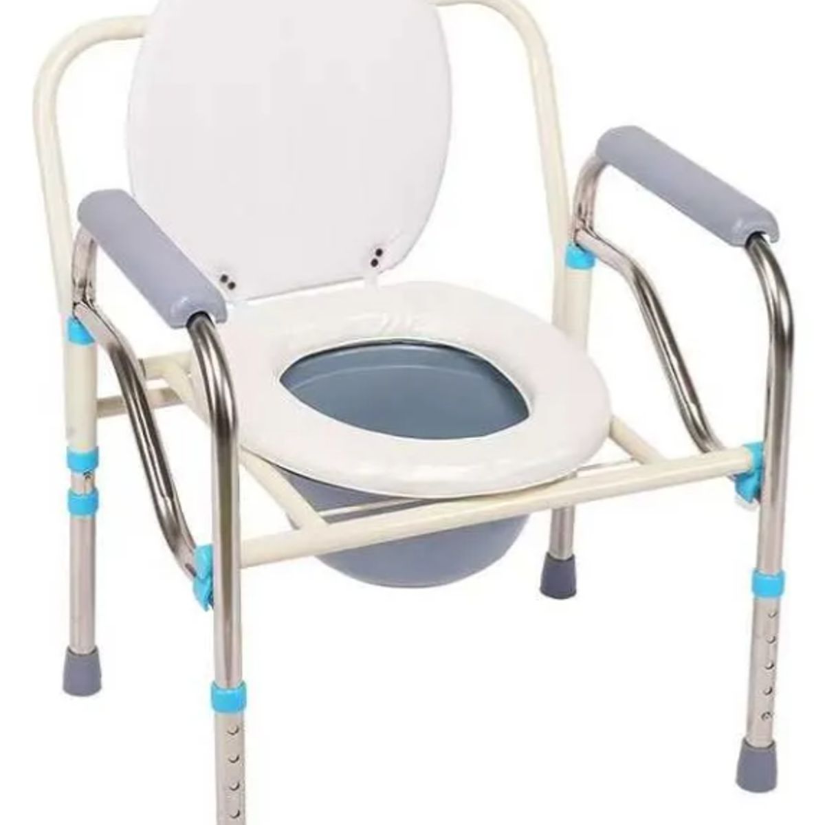 GENERICO - Silla de Ducha e Inodoro Portátil Plegable