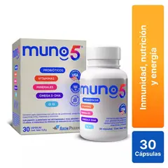 undefined - Muno 5 x 30 cápsulas - Axon Pharma