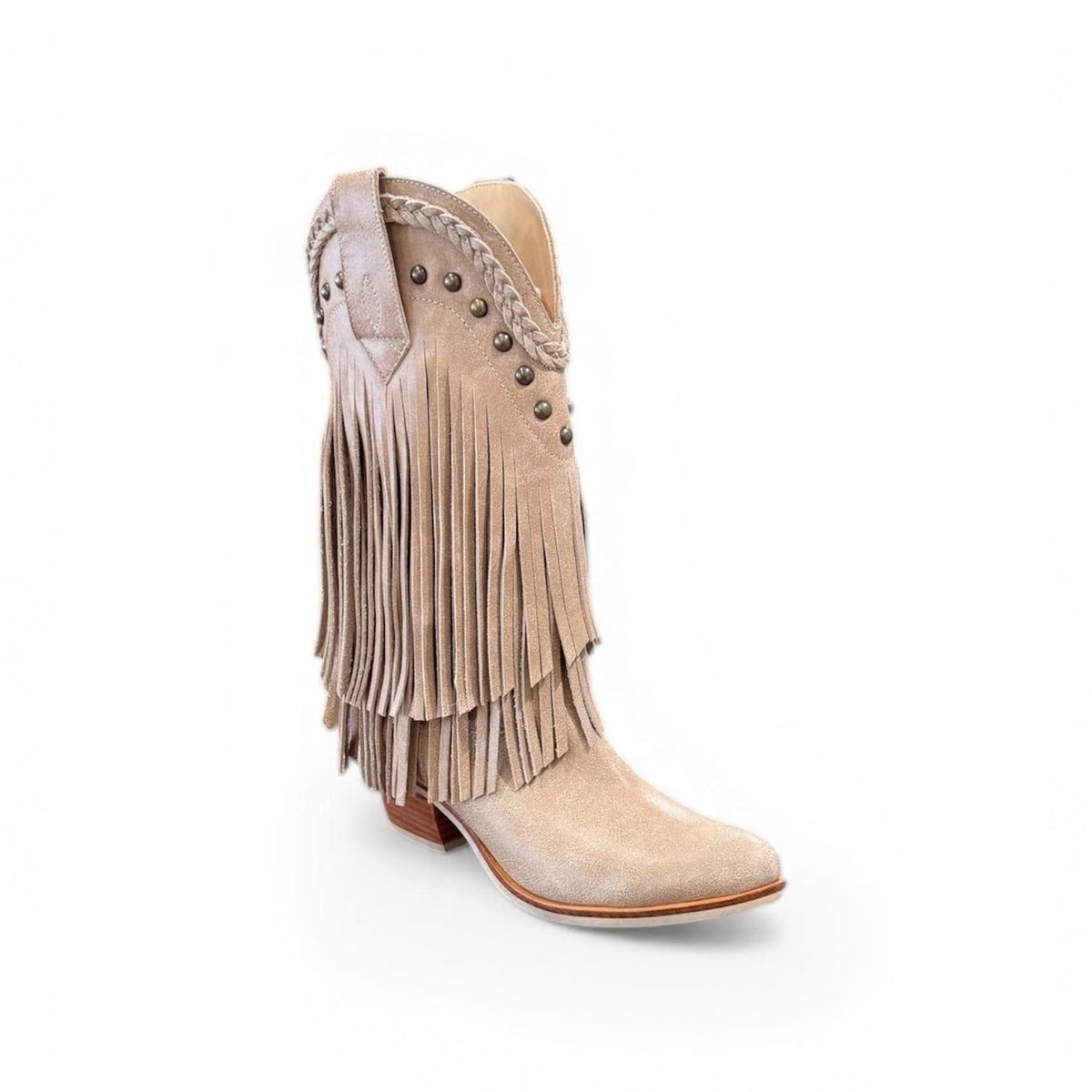 VANESSA GIL - BOTA MUJER DE CUERO JENNY ARENA