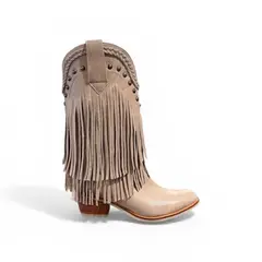 VANESSA GIL - BOTA MUJER DE CUERO JENNY ARENA