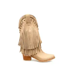 VANESSA GIL - BOTA MUJER DE CUERO JENNY ARENA