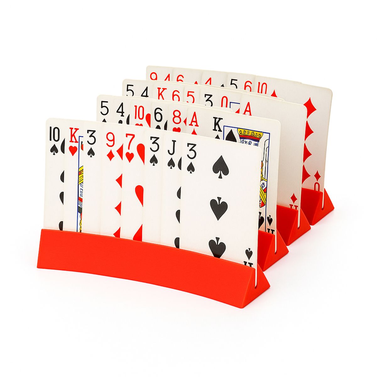 DRIMA - Bases Para Cartas Pack 4 Organizadores Soporte Cartas