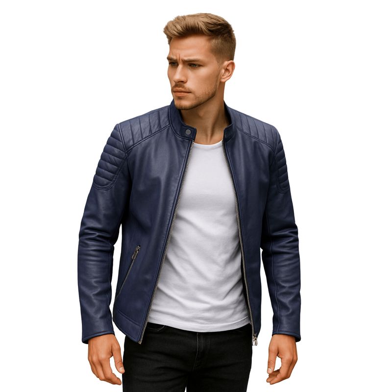 D'JOE - Chaqueta Ecocuero Soft Berlin Hombre