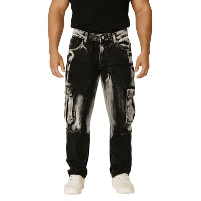 Imagen 2 del producto Pantalon Cargo Acid Wash Hombre Spain