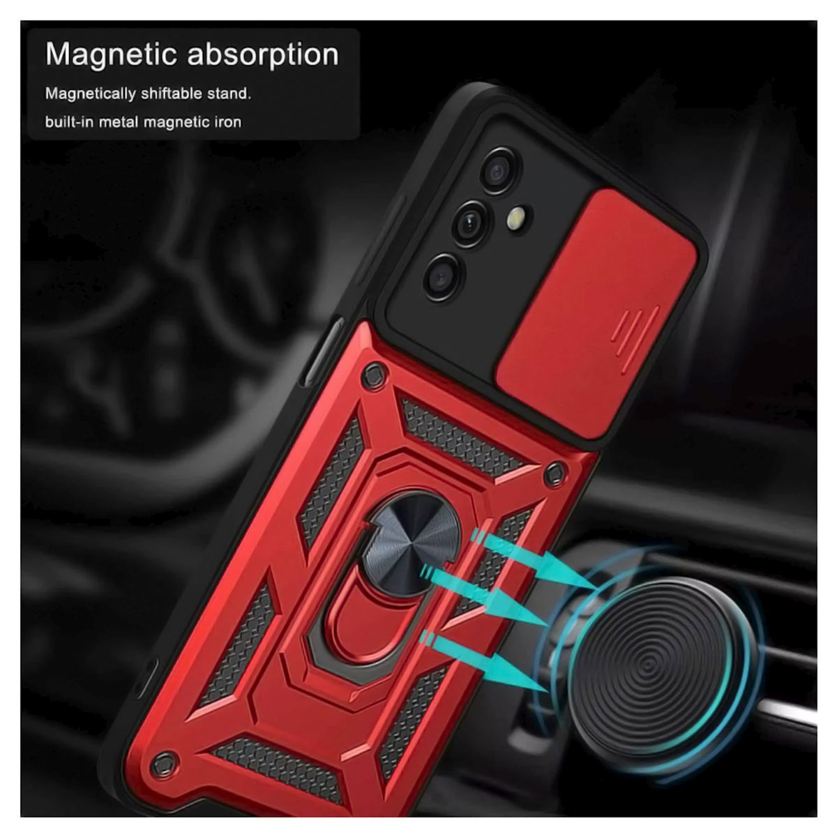 BELKRA - Carcasa Para Samsung S24 Fe + Lamina Pantalla Mica Vidrio