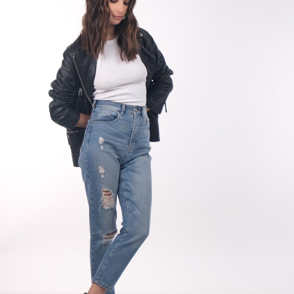 VANESSA GIL - BOTIN DE CUERO NICOLE NEGRO