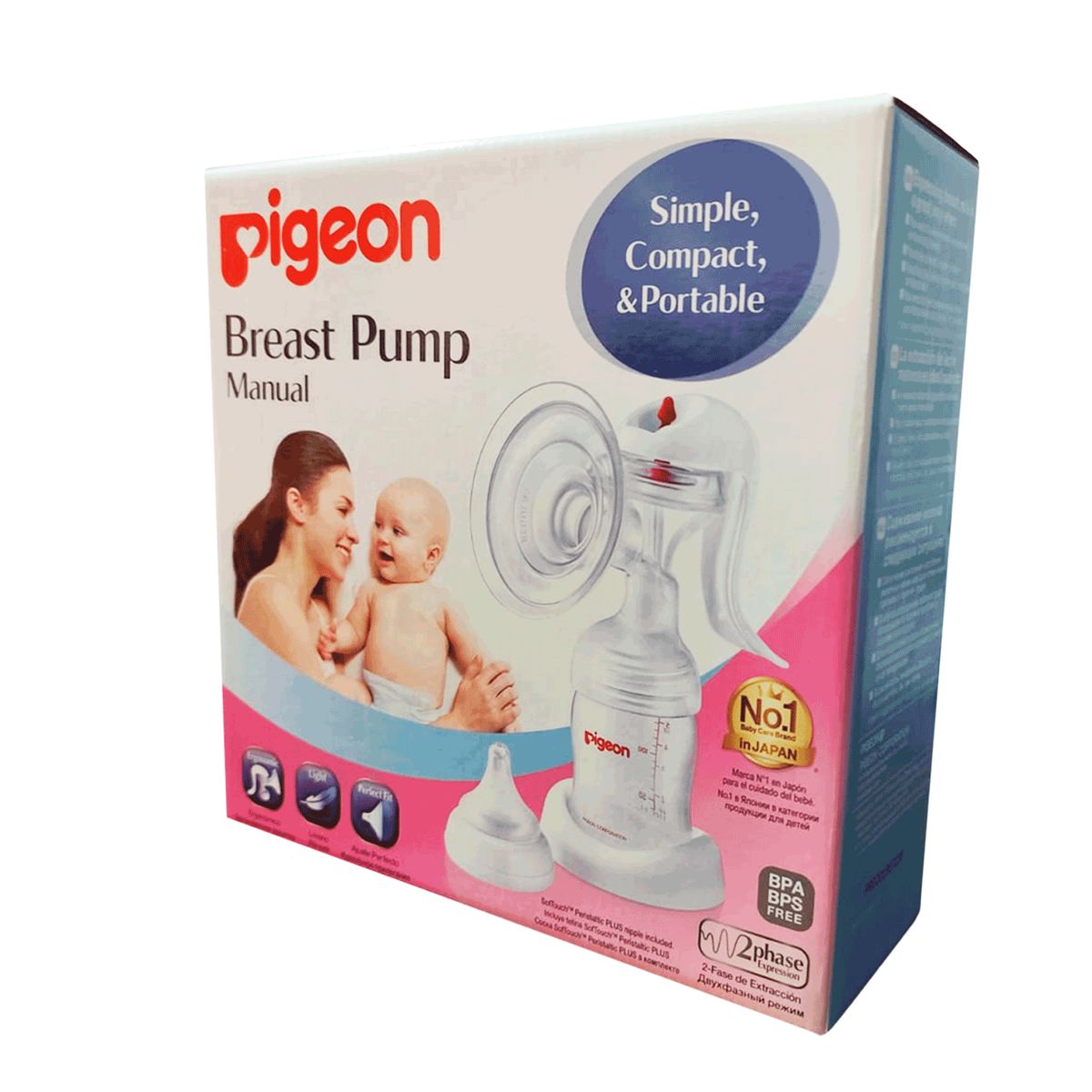 PIGEON - Extractor De Leche Manual Breast Pump Pigeon